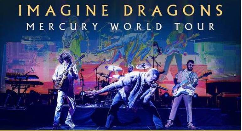 Imagine Dragons remarca turnê no Brasil
