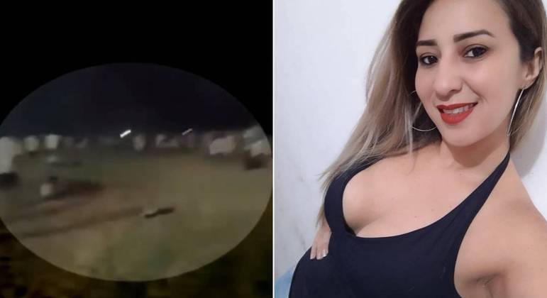 Elisangela Tinem, de 38 anos, tentou desgrudar o objeto da roupa, mas ele explodiu
