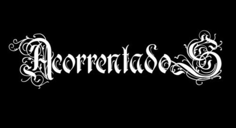 Logo da novela 'Os Acorrentados', de 1969.
