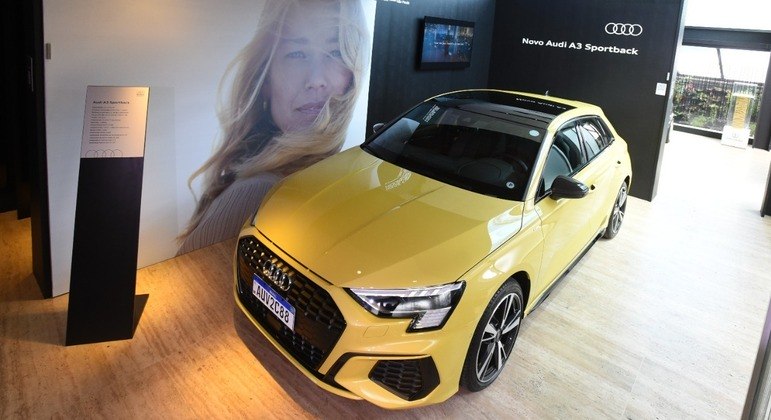 São oito cores disponíveis na linha do novo Audi A3
