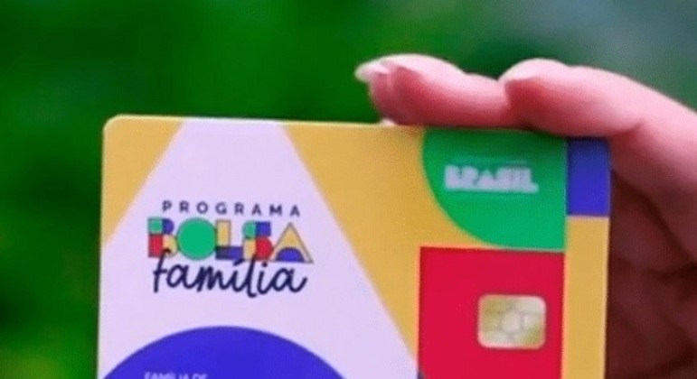 Novo cartão do beneficiário do programa Bolsa Família