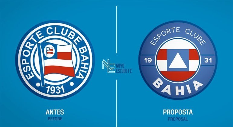 Projeto nas redes sociais propõe novos escudos para clubes de