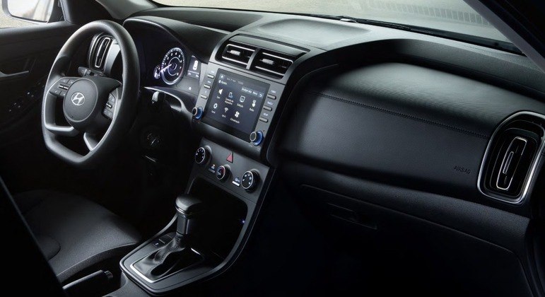 Versão Comfort terá central multimídia de 8 polegadas