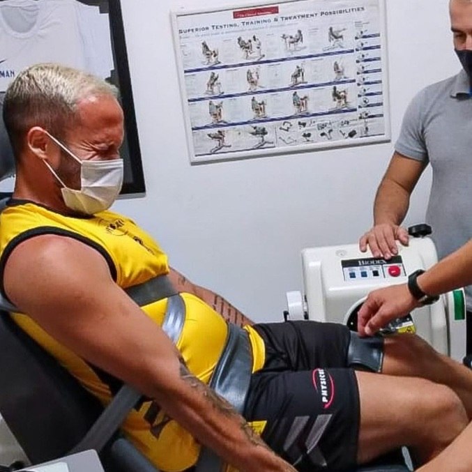 Jogadores do Novorizontino passam por exames médicos antes dos treinos