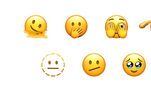 Os primeiros que chamam atenção são os rostos, ou smileys. São sete ao todo, o maior número em uma atualização do iOS desde 2017. Um deles é o rosto sorrindo e derretido — é fácil apostar que será o preferido de muita gente. Há também os rostos com mãos (um com uma mão na boca e o outro com mãos nos olhos): um usado para transmitir surpresa e o outro demonstra uma situação nojenta ou assustadora, segundo o site Emojipedia