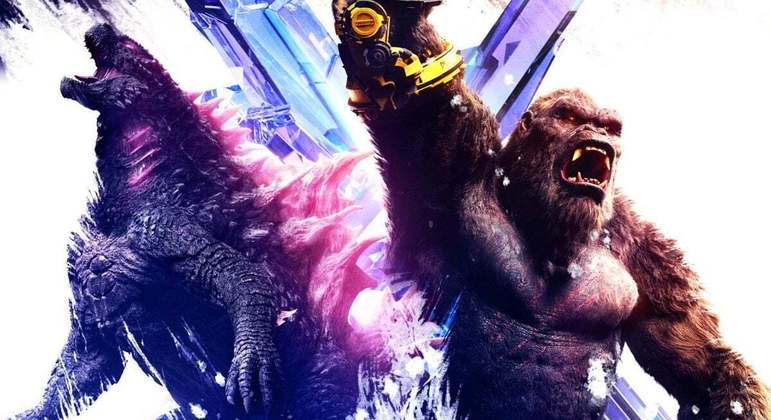 Novos visuais em Godzilla e Kong