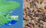 Uma nuvem gigantesca de formigas voadoras foi registrada por um radar na costa sudeste da Inglaterra