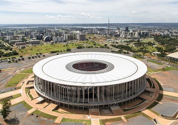 O acordo com o banco é de R$ 7,5 milhões por três anos e o estádio de Brasília passou a se chamar de Arena BRB. Governo do Brasil