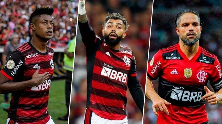 O atacante Ângelo, do Santos, está em negociações com o Flamengo, que apresentou uma proposta de 12 milhões de euros (cerca de R$ 66 milhões) pelo atleta. Relembre jogadores que santistas que depois se transferiram para o clube carioca.
