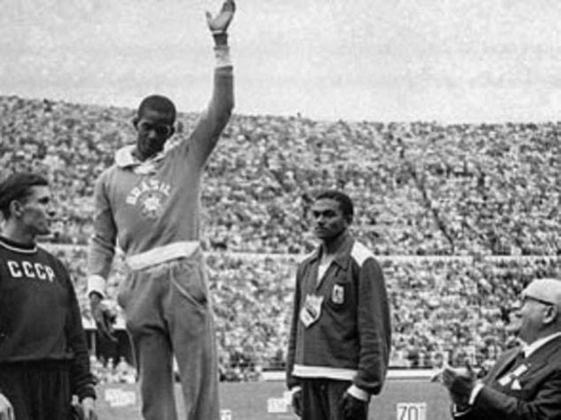 O atletismo brasileiro conquistou 15 medalhas olímpicas. Adhemar Ferreira da Silva é o único bicampeão do país na modalidade. No salto triplo, ele foi medalha de ouro em Helsinque 1952 e Melbourne 1956