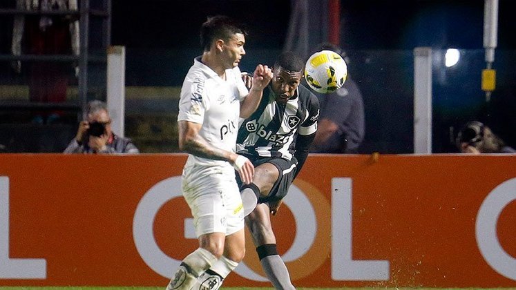 O Botafogo perdeu para o Santos por 2 a 0, com duas falhas do zagueiro Kanu. Com isso, o Glorioso emplaca uma sequência de três derrotas seguidas.