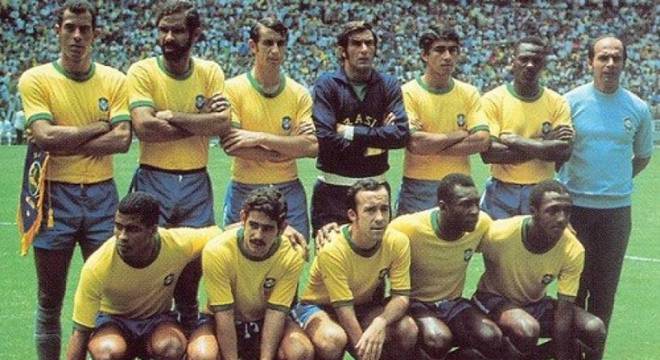 O Brasil ainda era tricampeão do mundo