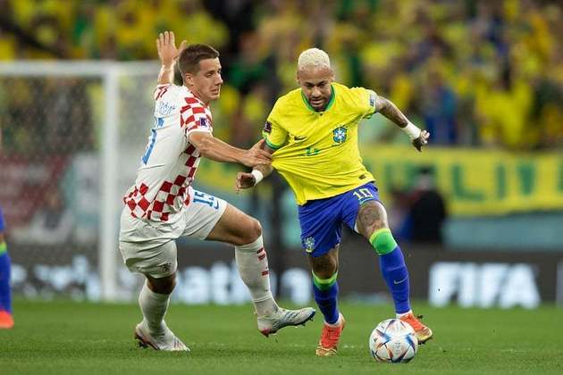 O Brasil foi eliminada nos pênaltis para a Croácia, após empatar no tempo normal por 1 a 1. Confira as notas dos jogadores. 