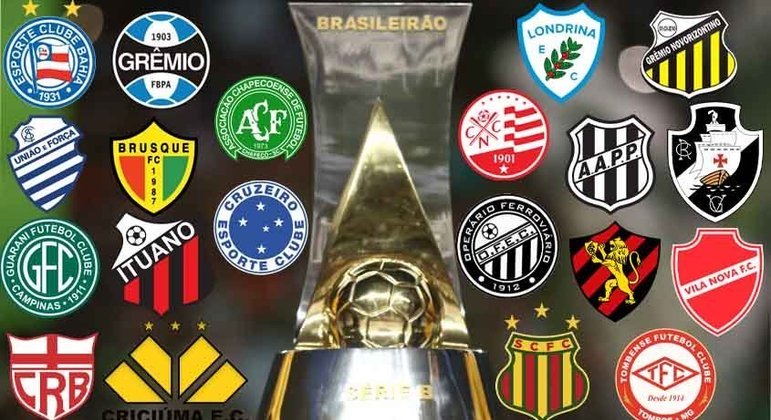 Troféus do Futebol: Campeonato Brasileiro - Série B (Segunda Divisão)