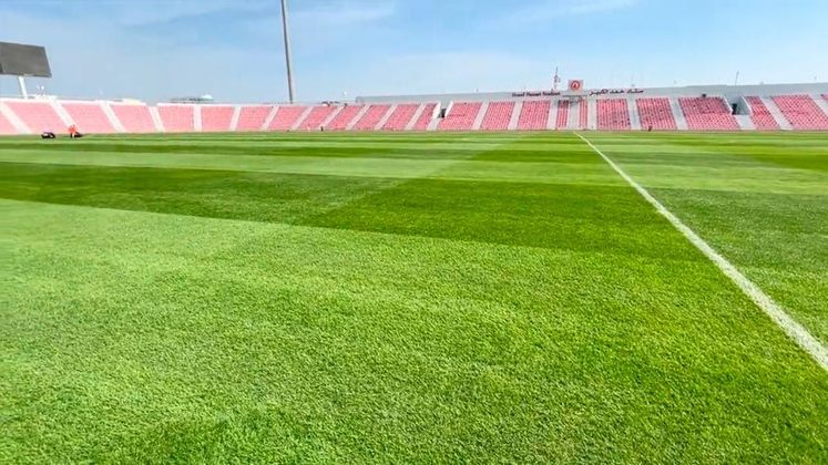 O centro de treinamento terá o mesmo gramado dos estádios da Copa do Mundo