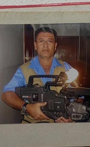 O cinegrafista Eustáquio Nunes (Arquivo pessoal)