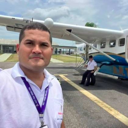 O copiloto era Kleiton Lima Almeida, de 39 anos. Ele vivia em Itaituba, no sudoeste do Pará e, segundo a irmã, tinha se tornado pai há um mês.