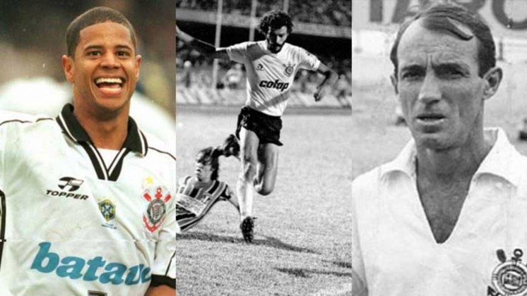 O Corinthians teve grandes artilheiros durante sua história. Entre os maiores goleadores, estão Marcelinho Carioca, Sócrates e Luizinho. Veja todos na lista feita pelo LANCE!