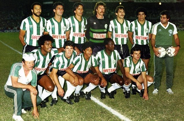 O Coritiba, do Paraná, ganhou em 1985. 
