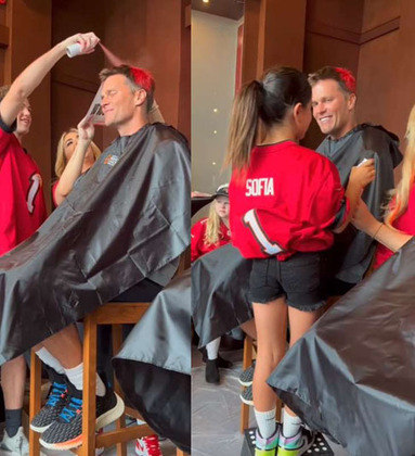 O craque do futebol americano Tom Brady, marido da modelo brasileira Gisele Bundchen, é a mais nova adesão a esse modismo. Veja outros famosos que se amarram numa cabeleira de cor incomum.