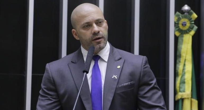 Daniel Silveira, que pediu registro de candidatura ao TSE para disputar uma vaga ao Senado