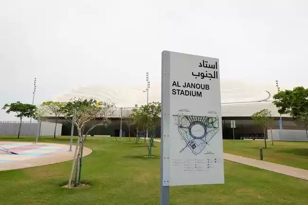O estádio fica na cidade de Al Wakrah, município ao sul da capital Doha.