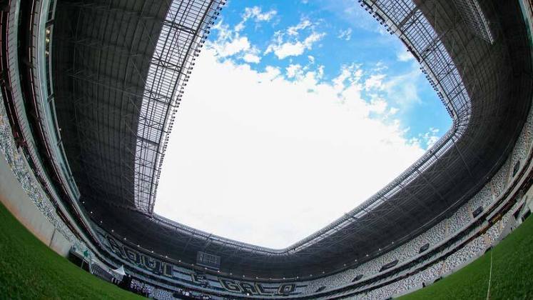 O estádio tem capacidade para 46 mil torcedores. Antes, o local pertencia à MRV, mas foi comprado por Rubens Menin e doado ao Galo.