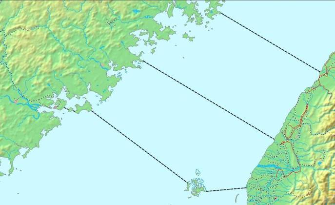 O Estreito de Taiwan é um ponto de demarcação informal que a China não reconhece, mas que era respeitado até pouco tempo atrás.
