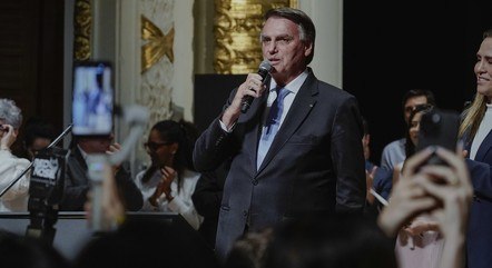 O ex-presidente Jair Bolsonaro