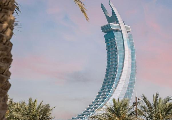 O 'Fairmont Doha Hotels' fica localizado próximo ao Estádilo Lusail, palco da final do Mundial. 