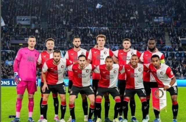 O Feyenoord, de Roterdã, é o atual campeão holandês, e o Ajax lidera o ranking histórico, com 36 títulos. - Foto: Reprodução/Instagram