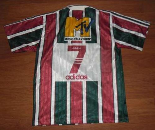 O Fluminense foi patrocinado pela emissora de televisão MTV durante um curto período em 1997