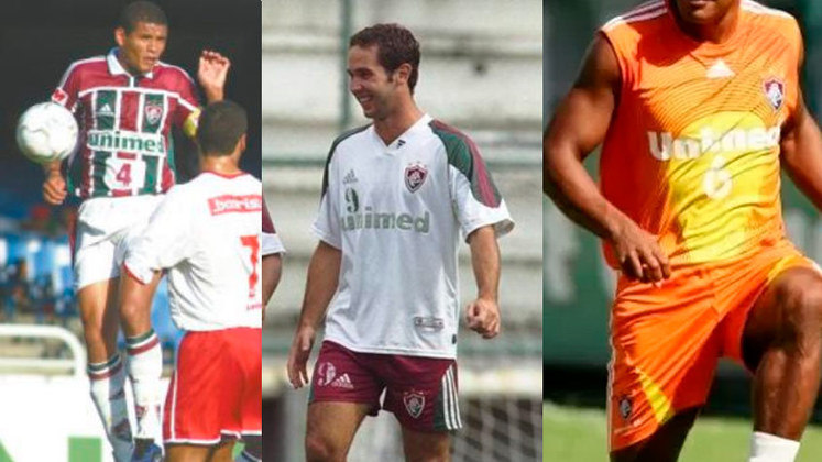 O Fluminense utilizou os mesmos uniformes entre 2001 e 2002, época marcada pelas comemorações do centenário do Tricolor.