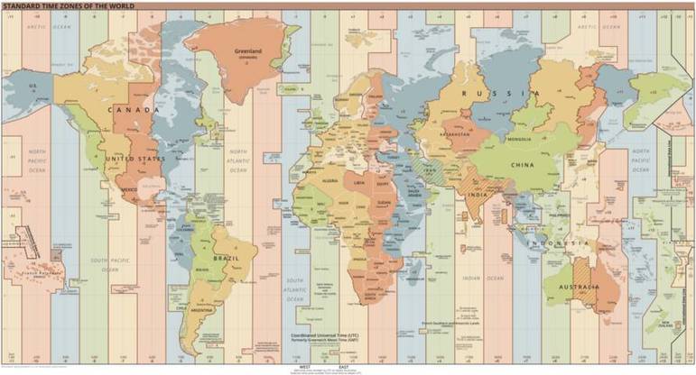 O fuso horário é uma divisão imaginária da Terra em faixas longitudinais, cada uma representando um intervalo de tempo padrão.