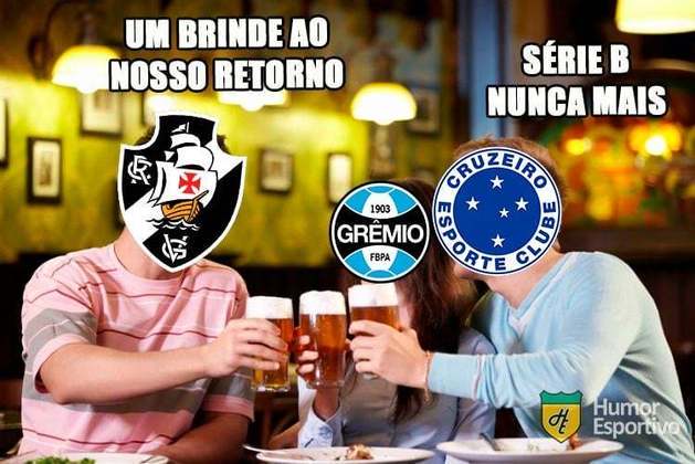 O Gigante voltou! Retorno do Vasco à Série A do Brasileirão rende memes nas redes sociais.