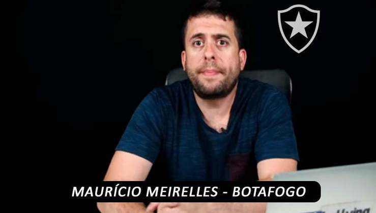 O humorista Maurício Meirelles é torcedor do Botafogo.