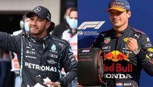 Decisão na Fórmula 1! Relembre os atritos entre Hamilton e Verstappen ao longo da temporada