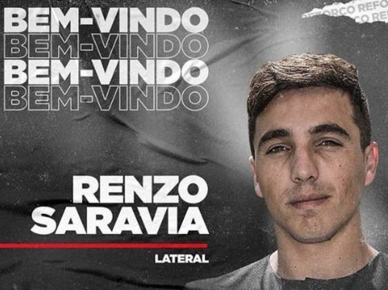O Internacional anunciou a contratação do lateral-direito Renzo Saravia. O argentino pertence ao Porto, de Portugal, e chega por empréstimo até o fim do ano. O ala trabalhou com Eduardo Coudet no Racing.