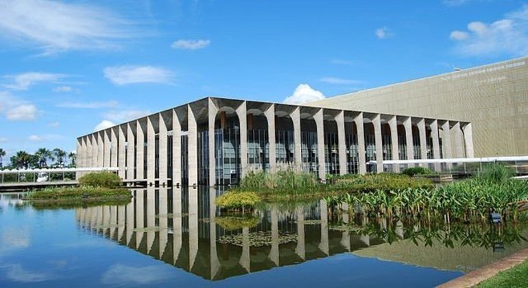 Palácio do Itamaraty, em Brasília (DF)