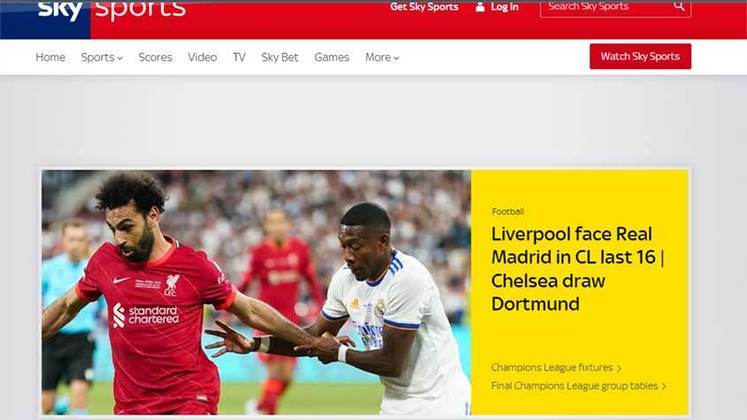 O jornal AS, da Espanha, exaltou dois confrontos pelas oitavas de final da Champions League. A publicação chamou Real Madrid e Liverpool, e Bayern de Munique e PSG de “finais”.