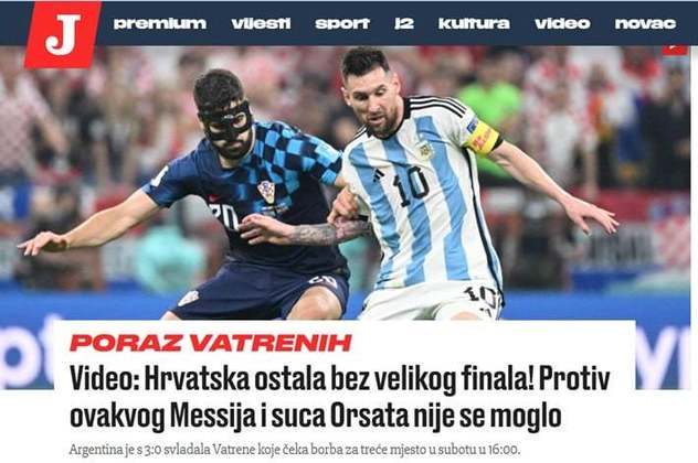 O jornal croata 