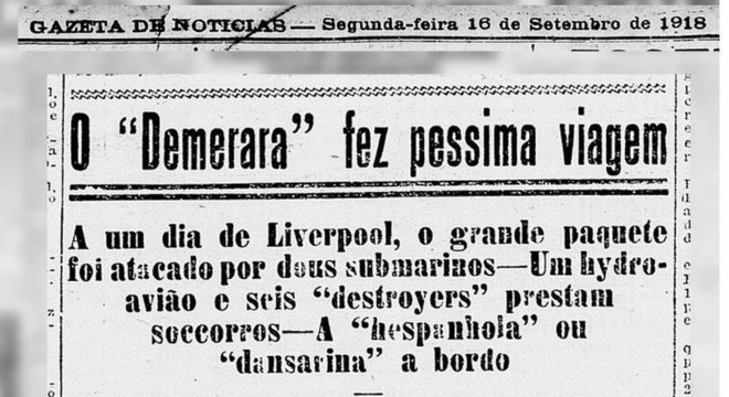 O jornal Gazeta de Notícias, do Rio de Janeiro, classificou como "péssima" a viagem do Demerara e motivos para isso não faltaram