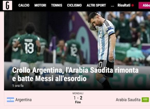 O jornal Italiano Gazzeta Dello Sport escreveu em sua manchete: 