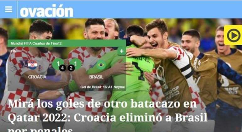 Croácia baila, Brasil chora: como imprensa pelo mundo repercutiu eliminação  - Superesportes