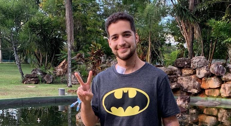 O jornalista Gabriel Luiz, vítima de tentativa de latrocínio no Sudoeste (DF)