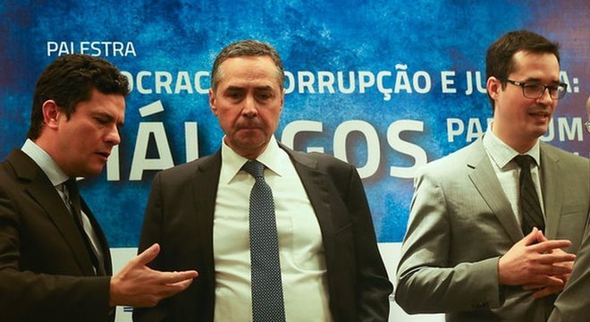 O ministro Moro, o ministro Barroso e o procurador Dallagnol