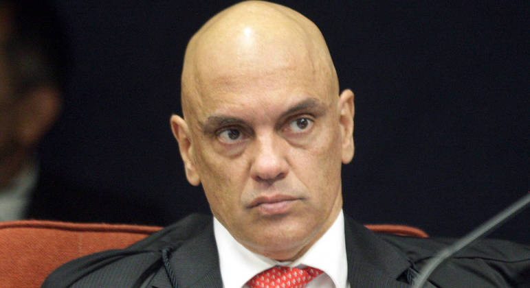 O ministro Alexandre de Moraes, presidente do TSE