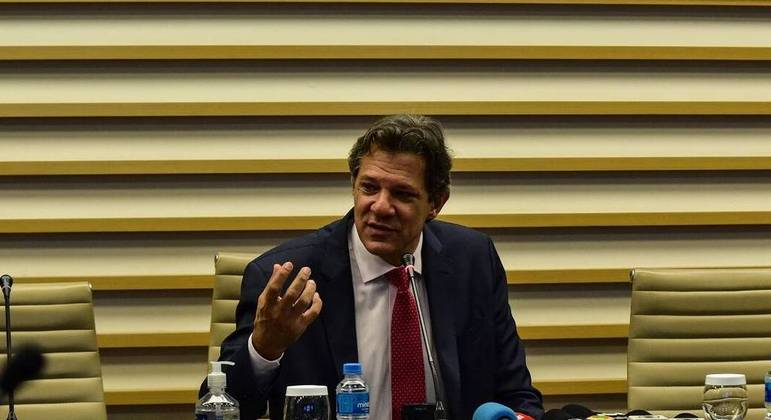 O ministro da Fazenda, Fernando Haddad (PT)
