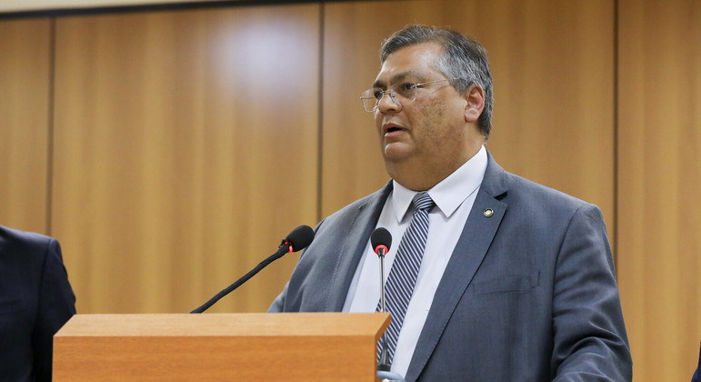 O ministro da Justiça e Segurança Pública, Flávio Dino