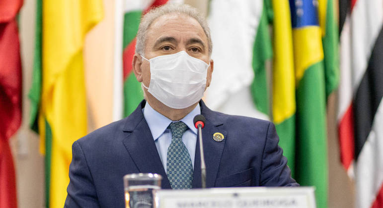 Ministro da Saúde, Marcelo Queiroga